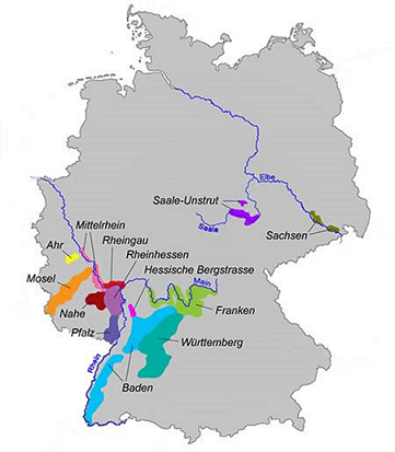 Alemania y su variedad de vinos