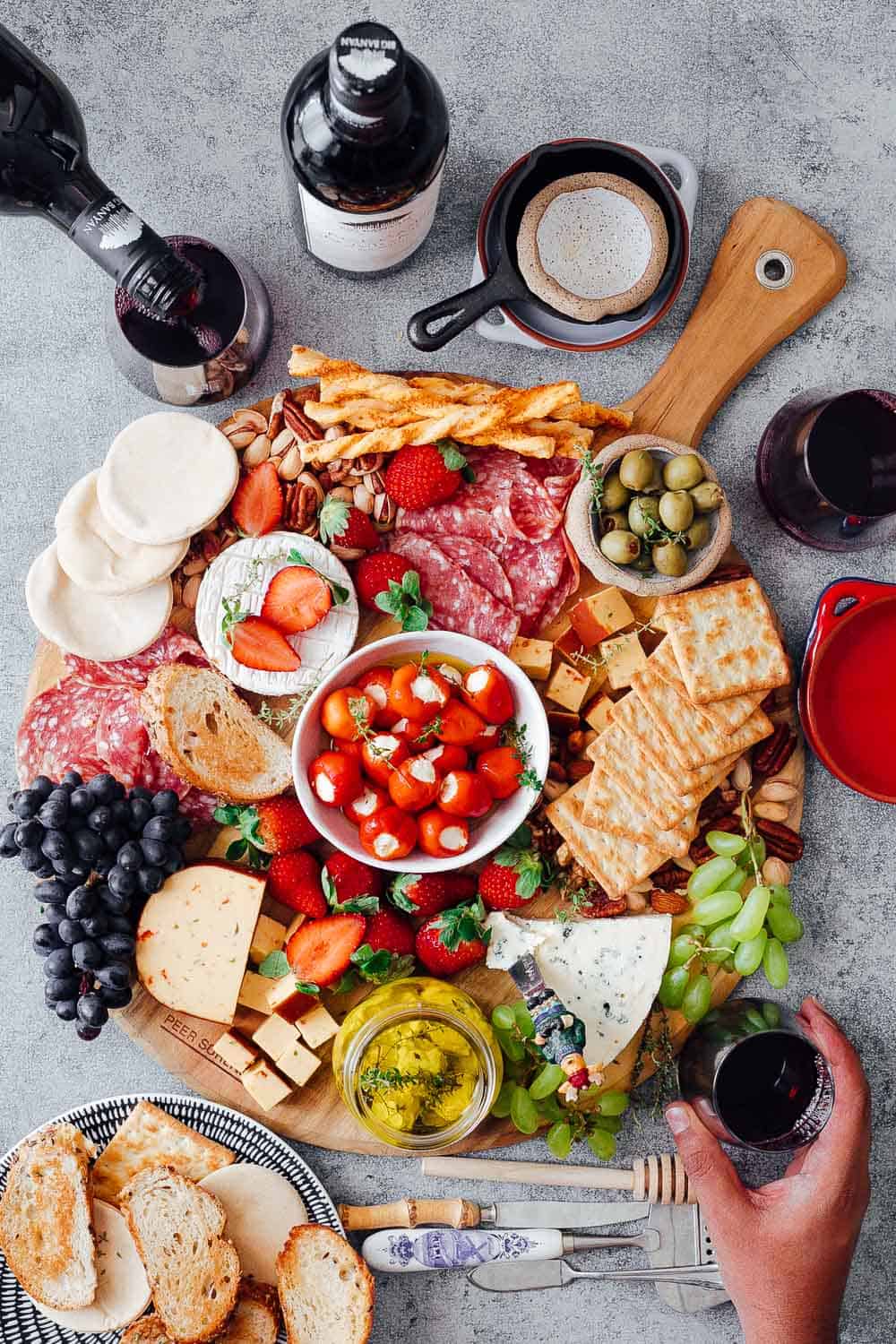 How to make the Ultimate Wine and Cheese Board on a budget 11