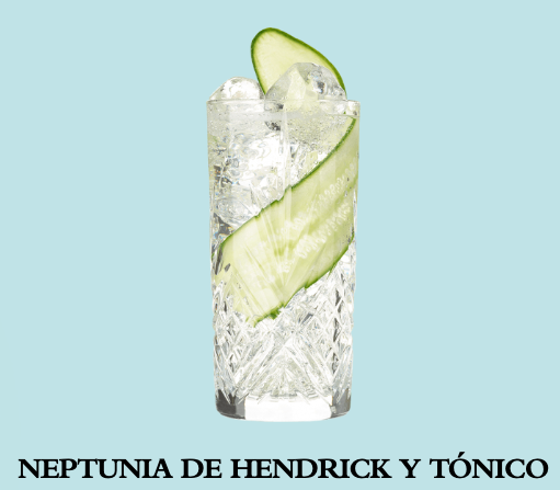 Ginebra Hendricks Neptunia Tonic
