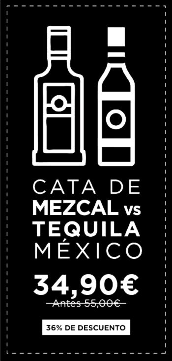 cata de mezcal vs tequila con degustacion de tacos mexicanos vinopremier